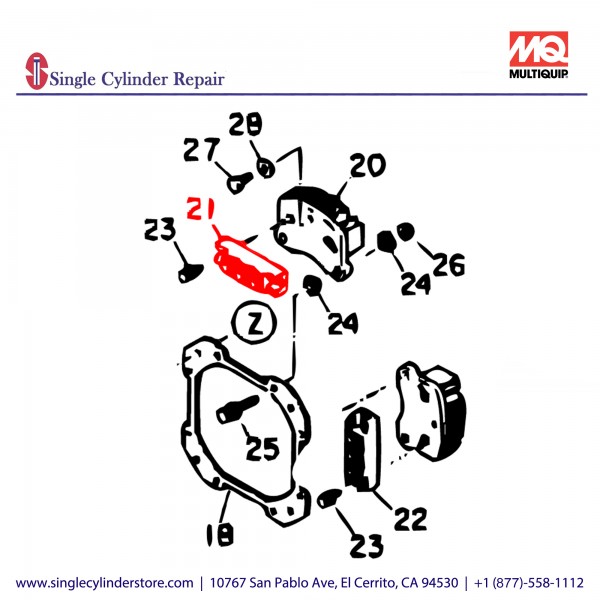 Multiquip 0601823281 Rectifier BLW-400SSW