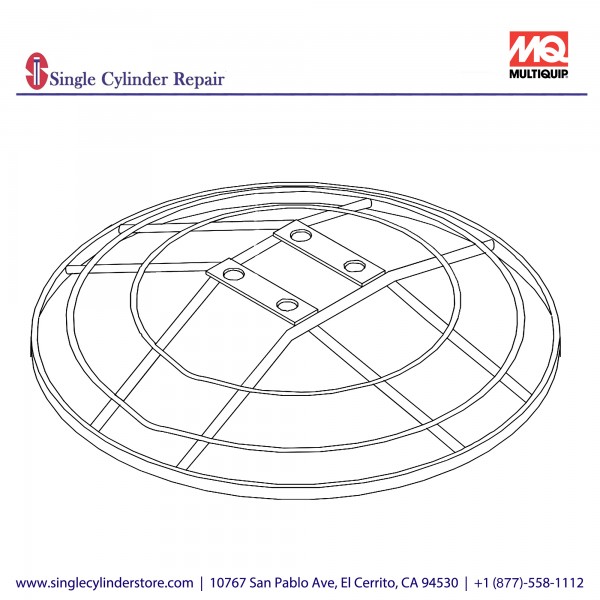 Multiquip 2274 STATIONARY GUARD RING