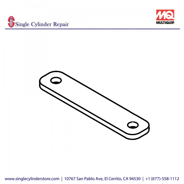 Multiquip 416466680 Spacer, Wheel MVC88VTH/VTHW