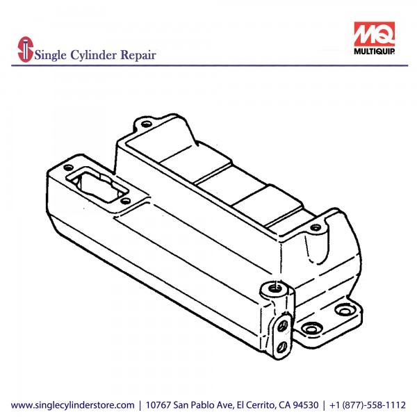 Multiquip 456114081 Oil Tank, MVH304D