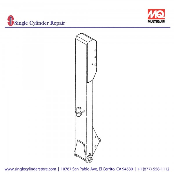 Multiquip 456114841 Handle MVH-304B