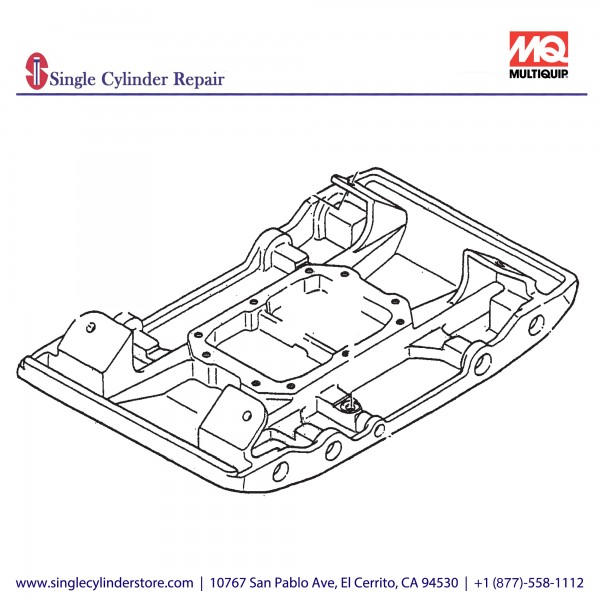 Multiquip 457112372 Plate Vibrating MVH-502DS