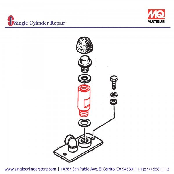 Multiquip 457451740 Joint Breather MVH-402/502B