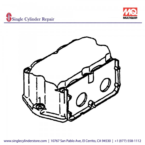 Multiquip 458115150 Case Vibrating MVH120