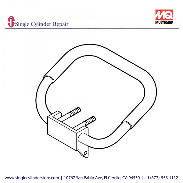 Multiquip 458217830 Grip, Handle MVH-150VGH