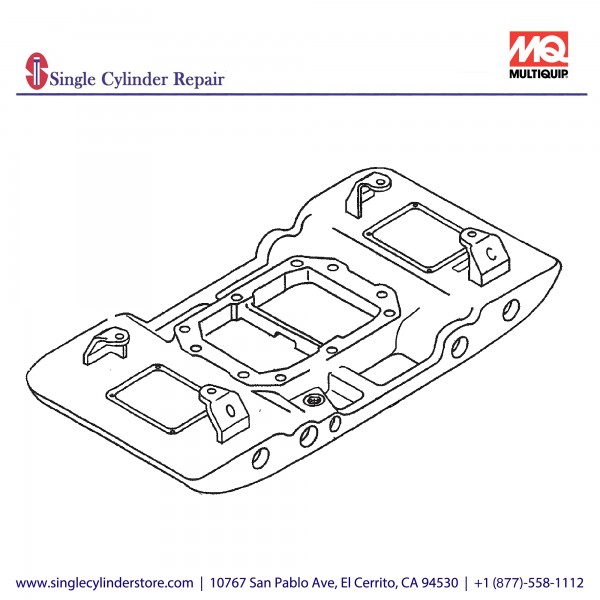 Multiquip 464117840 Plate Vibrating MVH-306DS/GH/D