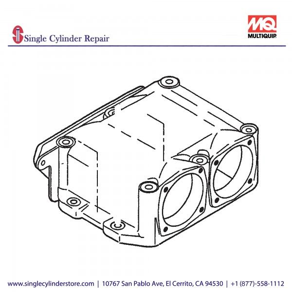 Multiquip 464117880 Case Vibrating MVH306GH/D/DS