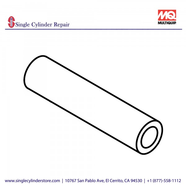 Multiquip 470469100 Rubber Tube, MVH208GH