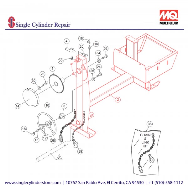 Multiquip 803346 Main Frame