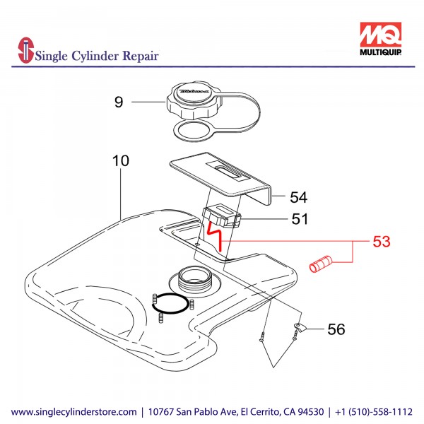 Multiquip Cord Curl TP-22 955010305