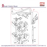 Multiquip A000028100 OFFSET POLE ASSY