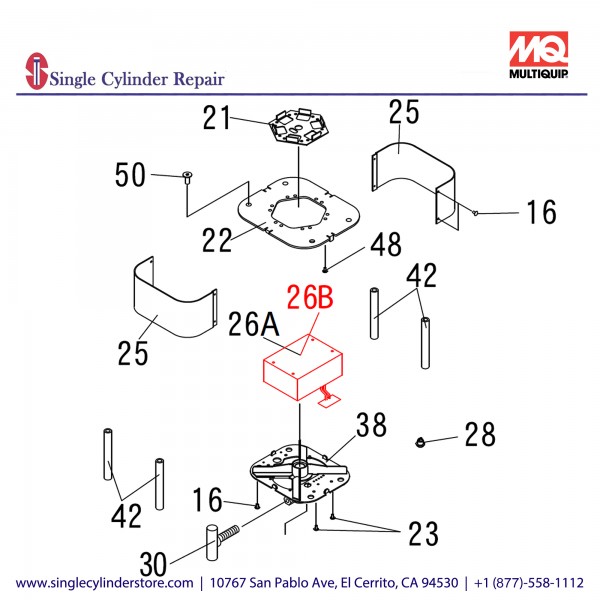 Multiquip A000065100 LED POWER SUPPLY (SLAVE)