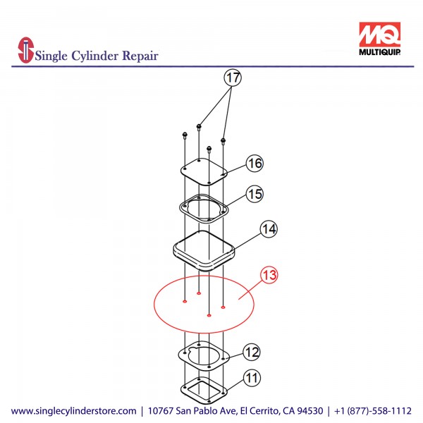 Multiquip A100061200 SHEET (TOP) CP