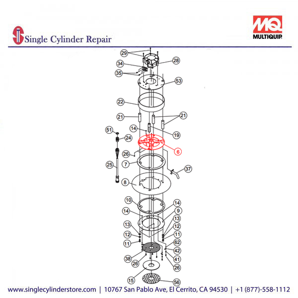 Multiquip A200075502 FLANGE