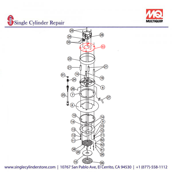 Multiquip A200075601 PLATE (FAN)