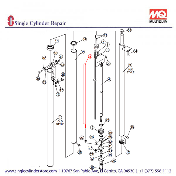 Multiquip A400034303 WIRE