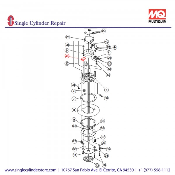 Multiquip A400038601 BRACKET, BUZZER