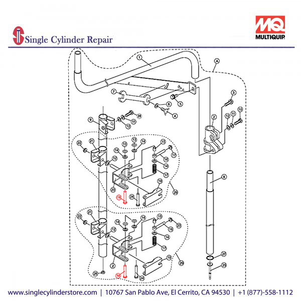 Multiquip A400061500 RIVET