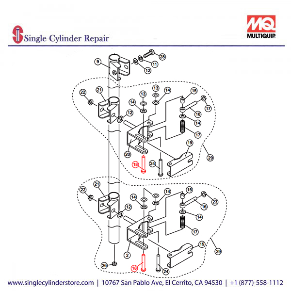 Multiquip A400061500 RIVET