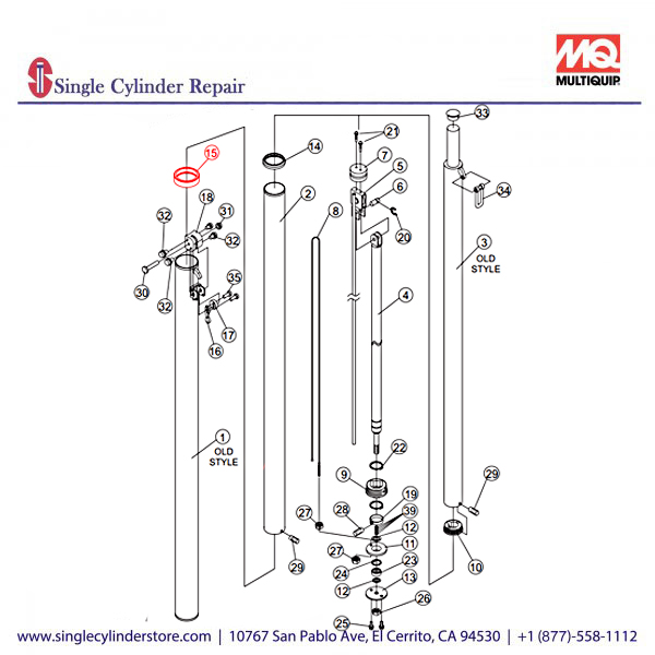 Multiquip A400161900 NUT 2