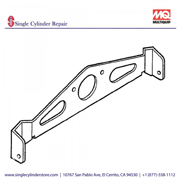 Multiquip A9117200103 Hanger, GAW-180HE (Traffic RED)