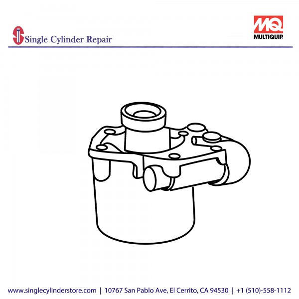 Multiquip Case Gearbox MC3E/3B/3H SB-4 DM1310