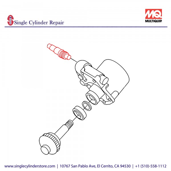 Multiquip Wormshaft SB-4 DM1331