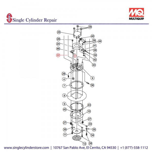 Multiquip E000030100 BUZZER