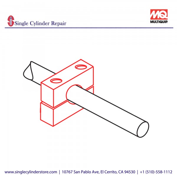 Multiquip EM14116 Journal Block C30HD