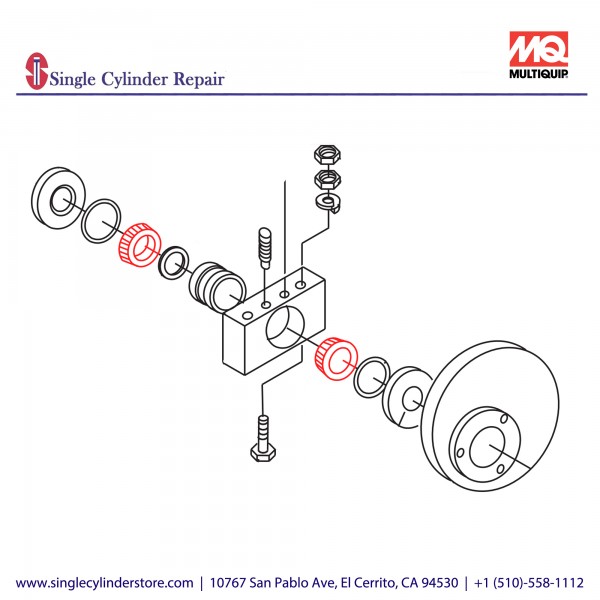 Multiquip CONE BEARING C30HD EM14325