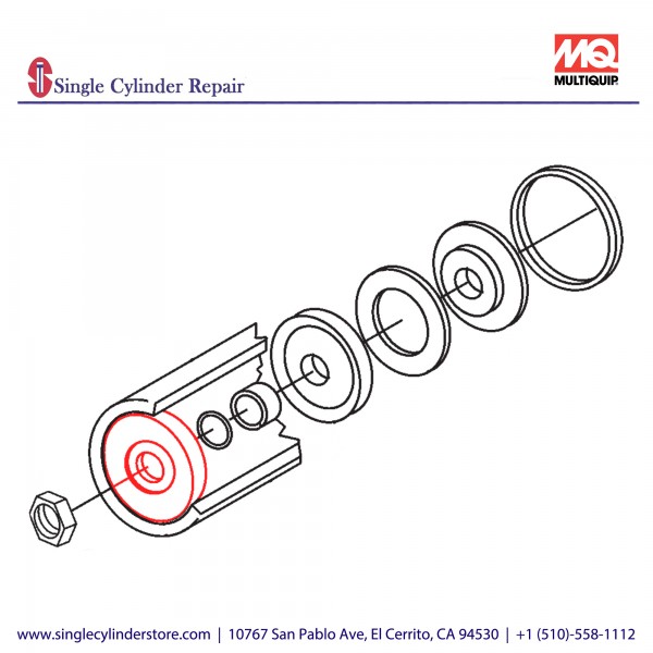 Multiquip EM14413 Face Plate C30HD,ST30 