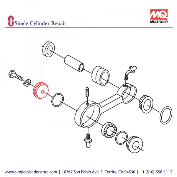 Multiquip SEAL PLATE C30HD EM402996