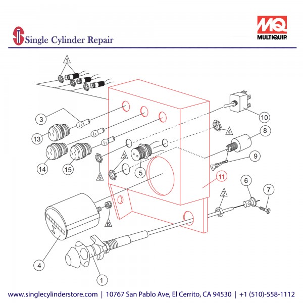 Multiquip Control Box C30HDN EM513076