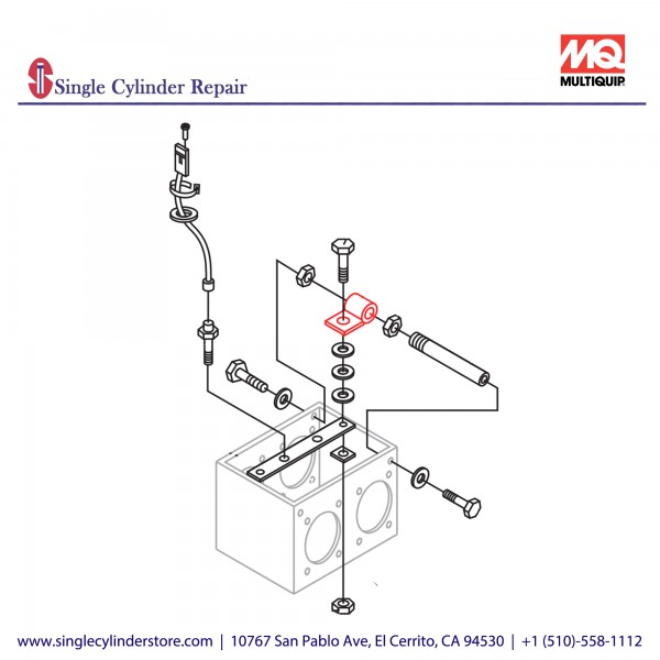 Multiquip Bracket LS EM514207