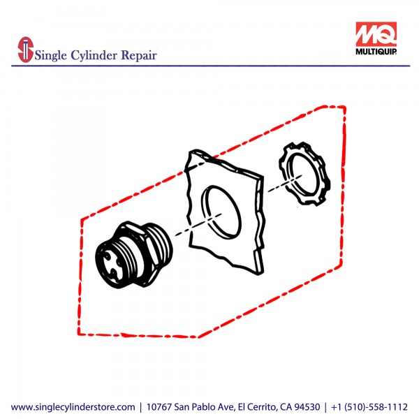 Multiquip RECEPTACLE ST40 EM97068