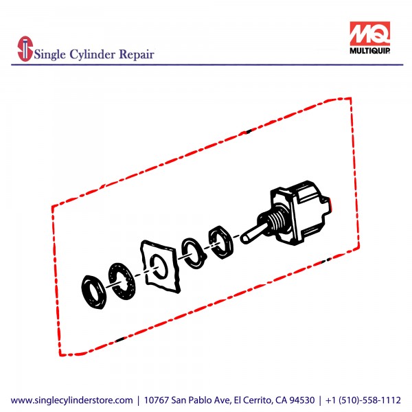 Multiquip Switch Panel/Remote ST45/70 EM98119