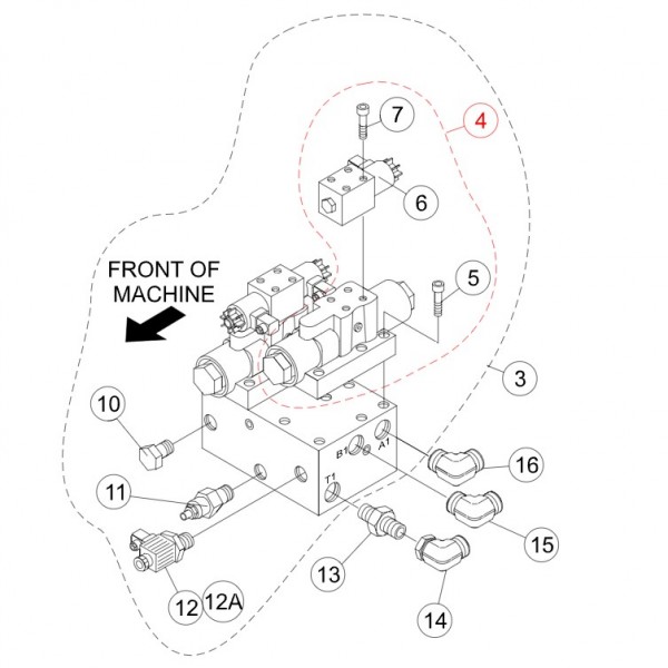 Multiquip EM98220 Valve Swing LS60TD