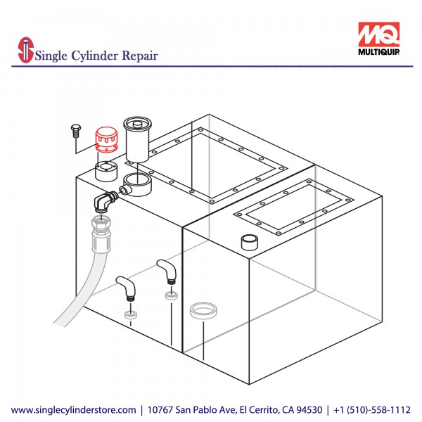 Multiquip Cap Filler LS Pumps EM98263