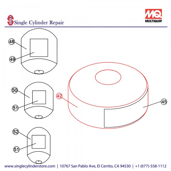 Multiquip GBB115DR BALLOON CLOTH CP