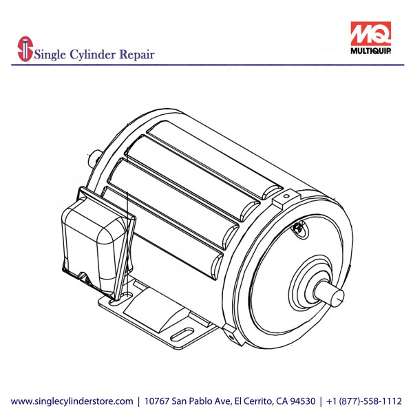 Multiquip TPS1000J02 Motor TP24X