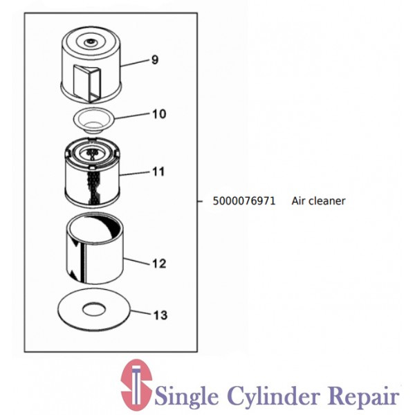 Wacker Air cleaner 5000076971