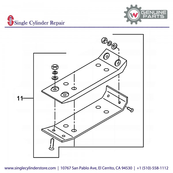 Wacker SHOE-RAMMING ASSY,WOOD,4 5000077373