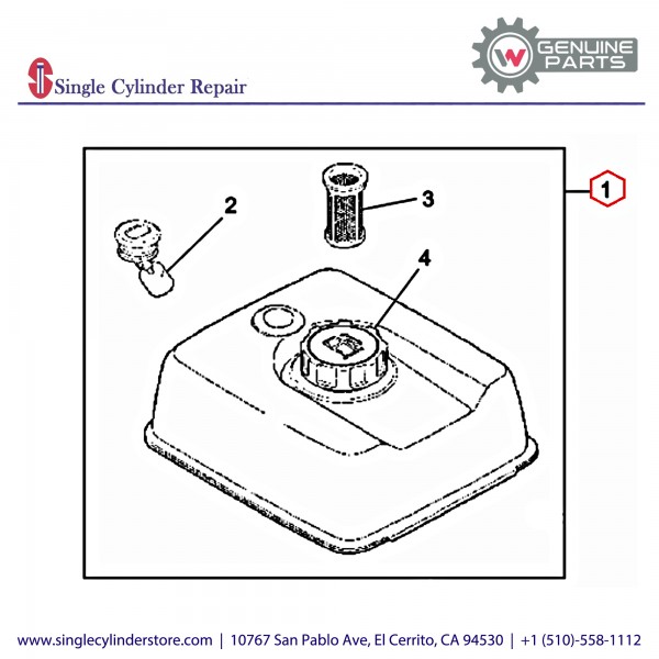 Wacker Fuel Tank 5000086902