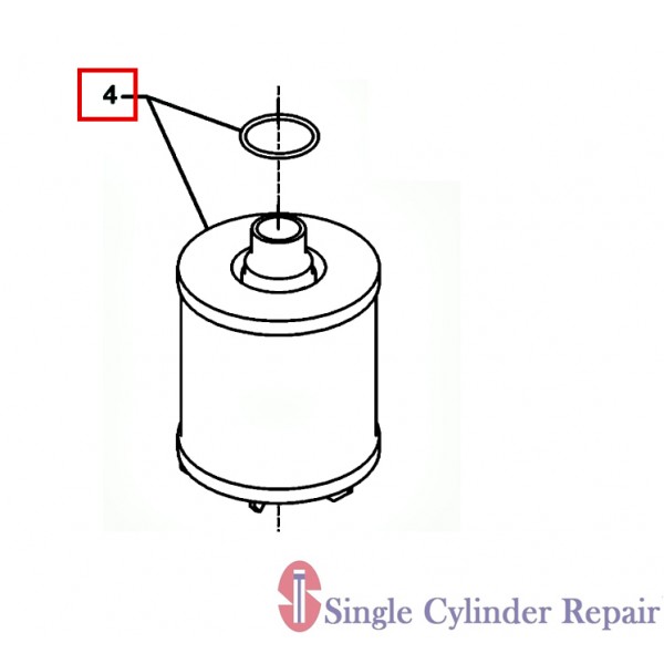 Wacker ELEMENT-W/O RING,REPLACEMENT 5000115327