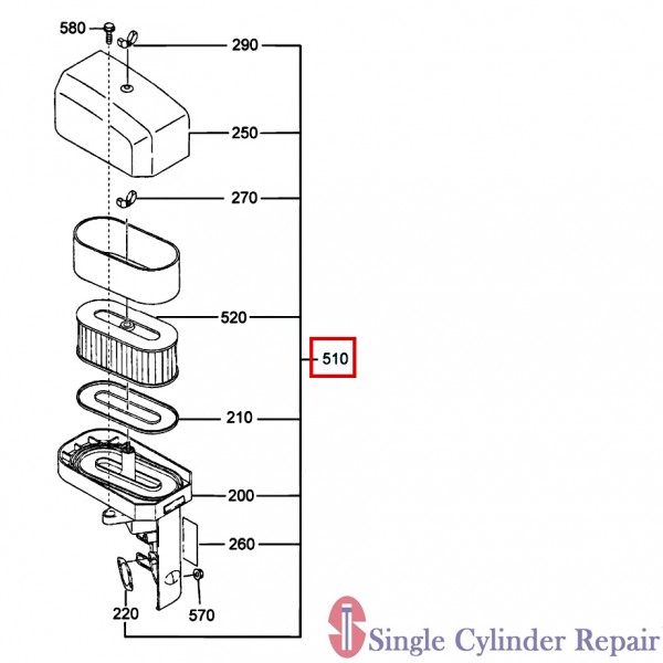 Wacker Air filter 5000156754