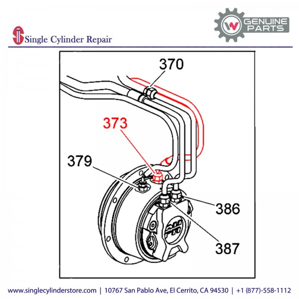 Wacker 5000173026 Hose cpl