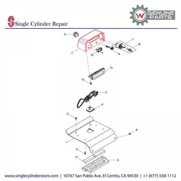 Wacker 5100005886 Housing