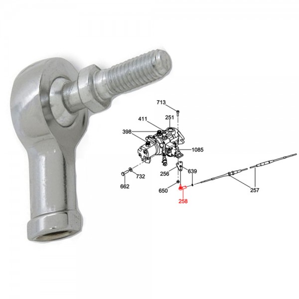 Wacker 5100017064 Ball joint