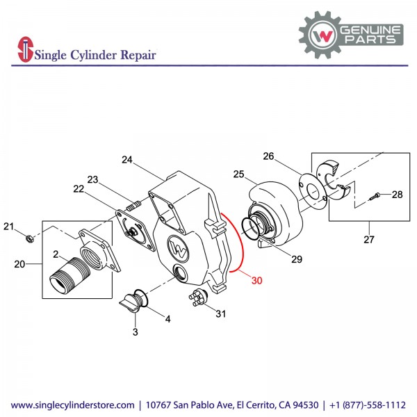 Wacker 5000030591 O-RING 330 X 6-70 Sh