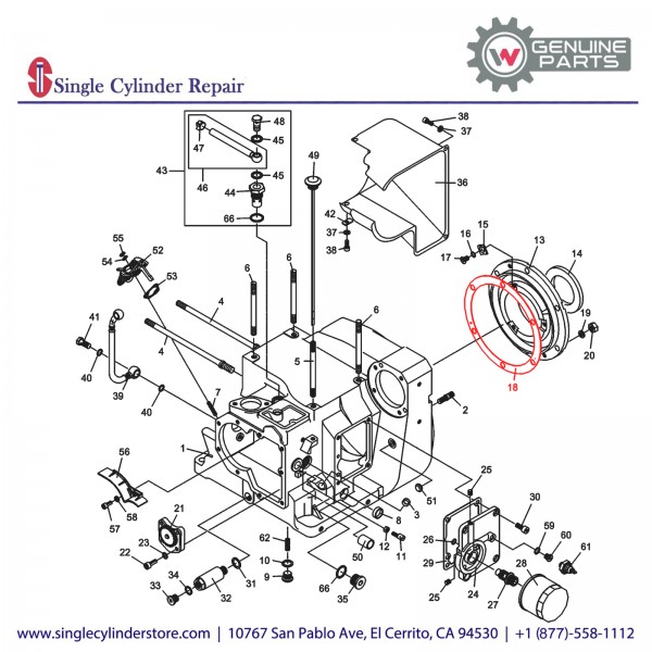 Wacker 5000037243 GASKET